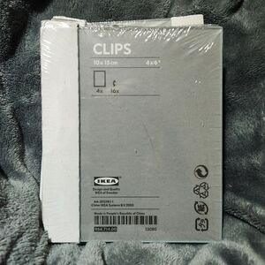 IKEA CLIPS Frameless 10X15cm 4x6"  picture frames